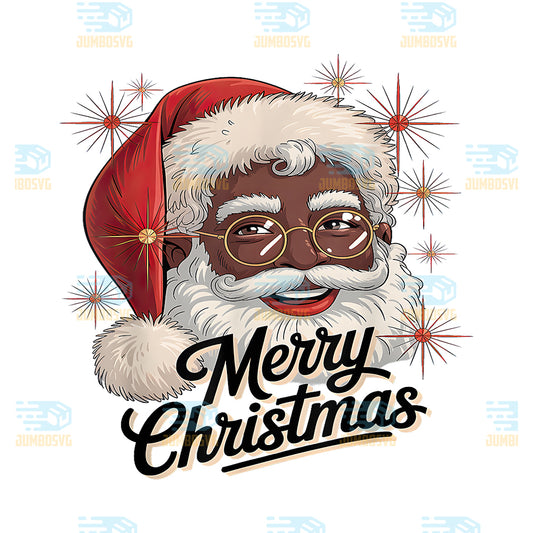 African-American-Santa-Christmas-Black-Xmas-Png