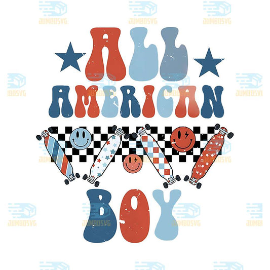 All-America-Boy-4th-Of-July-Png