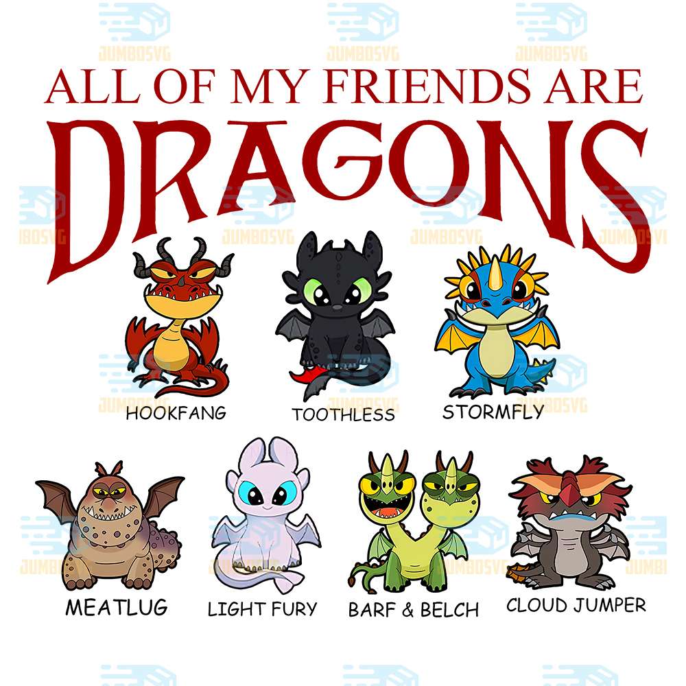 All-My-Friends-Are-Dragons-Png
