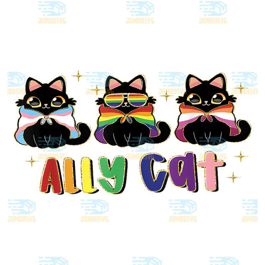 Ally-Cat-Rainbow-LGBT-Pride-Flag-Gay-Pride-Month-2025-Png