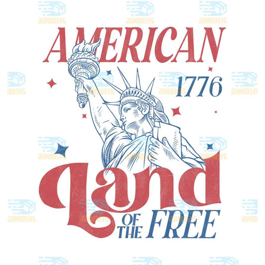 America-1776-Land-Of-The-Free-Png