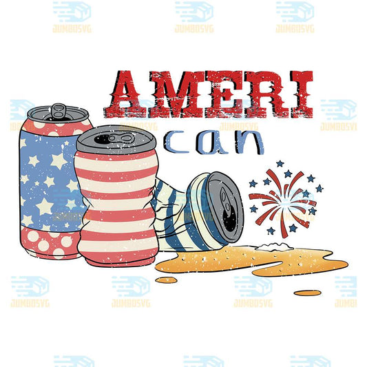 America-Can-4th-Of-July-Png