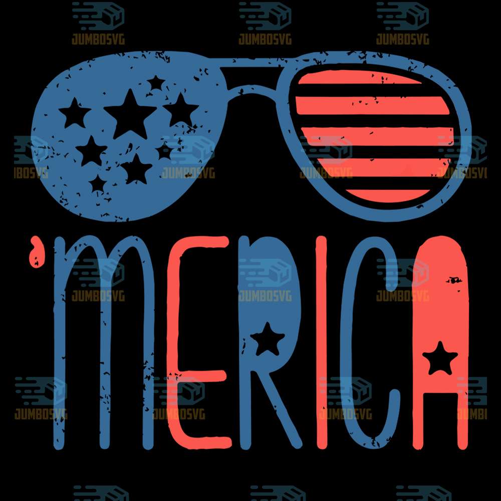 America-Flag-Glasses-4th-Of-July-Png