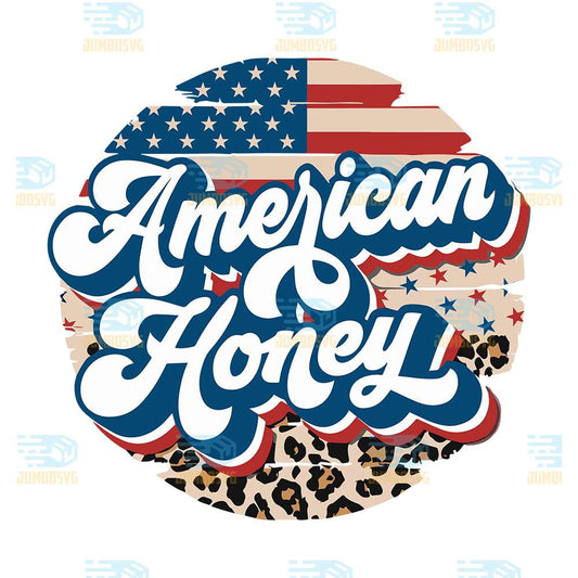 America-Honey-4th-Of-July-Svg