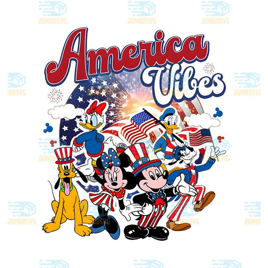 America-Vibes-Happy-4th-Of-July-Png