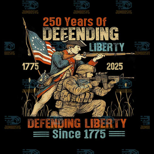 American-Army-250th-Anniversary-Defending-Liberty-1775-2025-Png