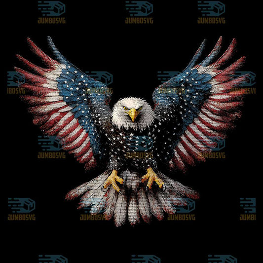 American-Flag-Bald-Eagle-4th-Of-July-USA-Patriotic-Png
