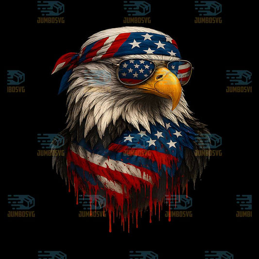 American-Flag-Eagle-Patriotic-4th-Of-July-Png