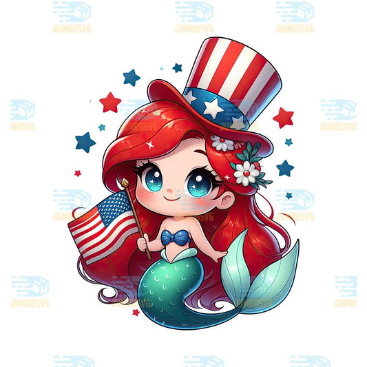 Ariel-America-4th-Of-July-Png-1