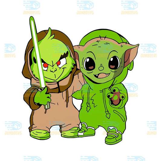 Baby-Yoda-And-Grinch-Christmas-Png