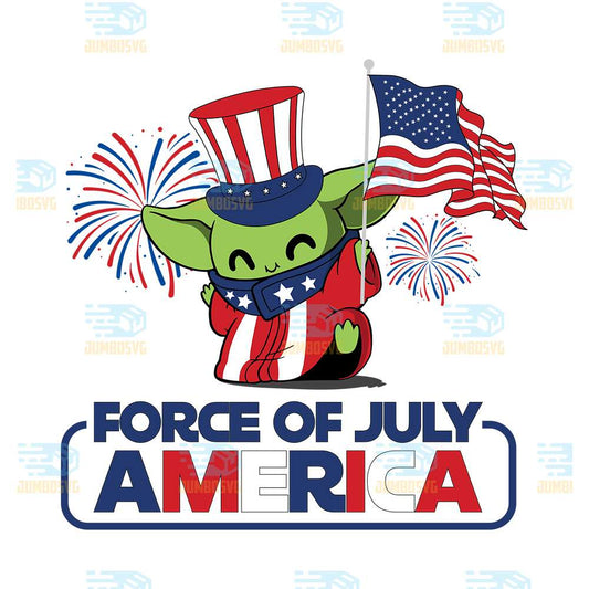 Baby-Yoda-Force-Of-July-America-Svg