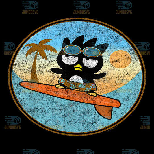 Badtz-Maru-Surfing-Png
