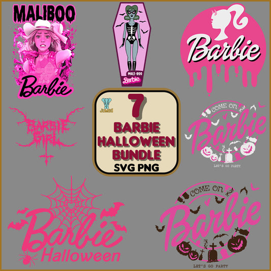 BarbieHalloweenSvgBundle