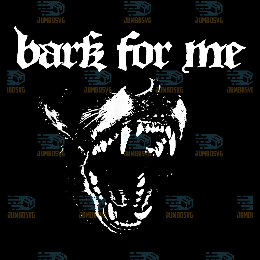 Bark-For-Me-Fierce-Dog-Black-Png