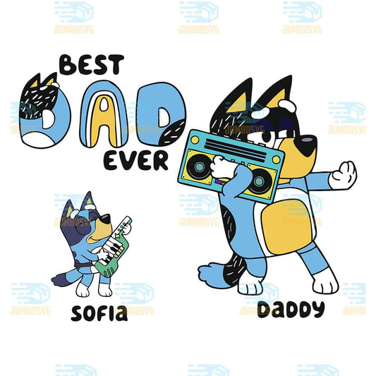 Best-Dad-Ever-Bluey-Svg