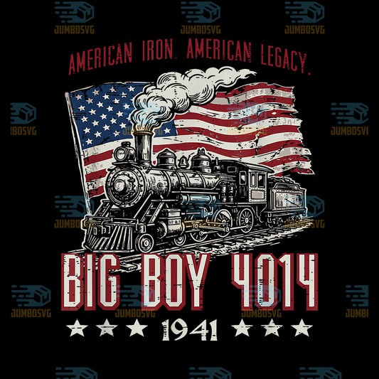 Big-Boy-4014-American-Steam-Train-Png