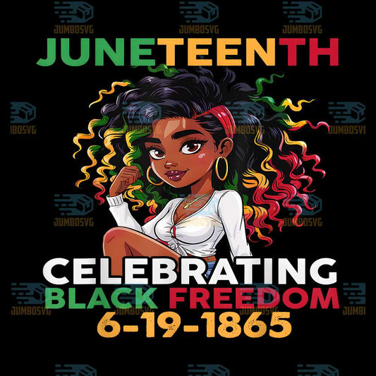 Black-Girl-Juneteenth-6-19-1865-Celebration-Black-Freedom-Png