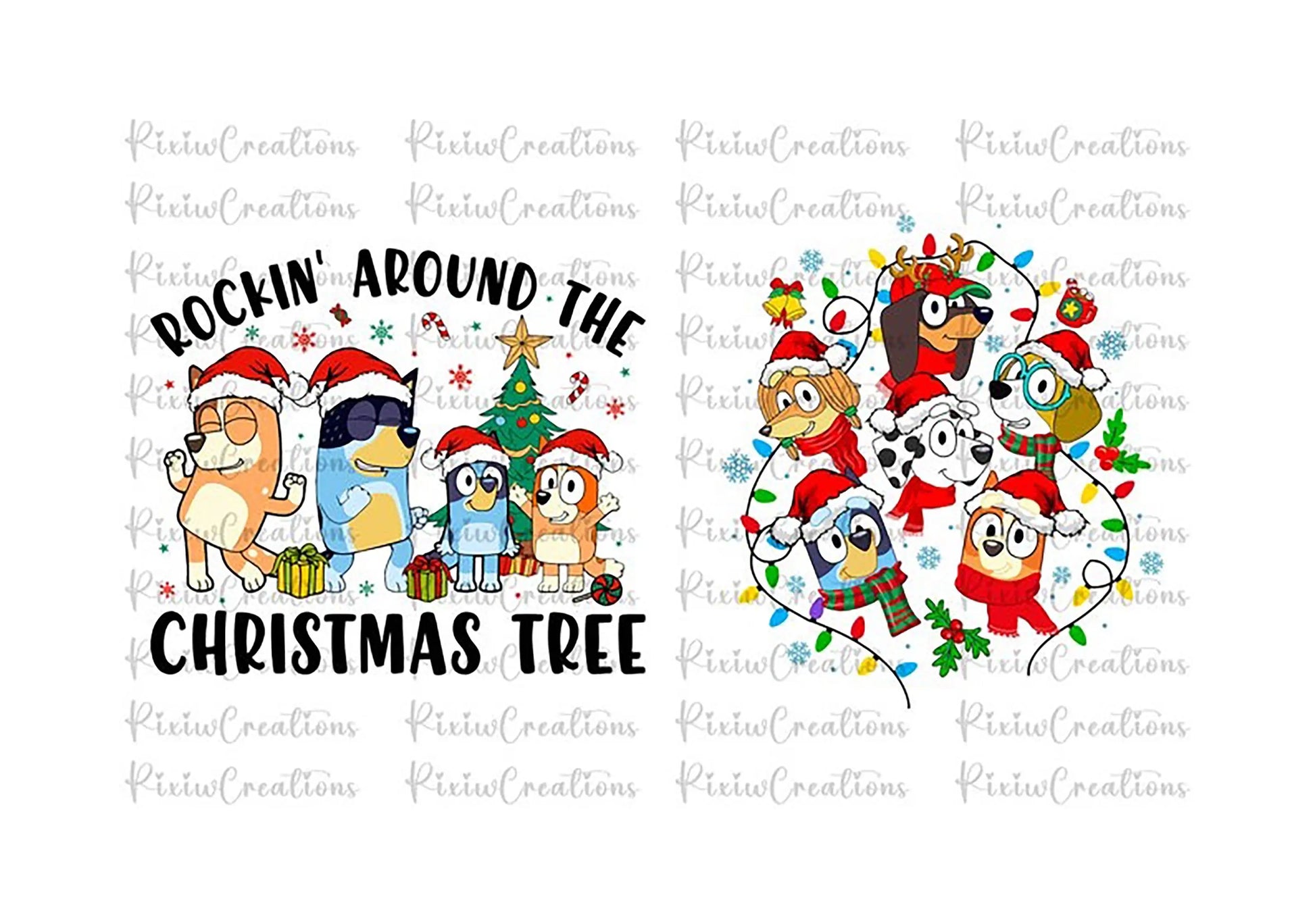 Blue Dog Christmas Png Bundle, Blue Dog Christmas Png Bundle, Christmas Svg Png Bundle, Christmas Family Shirt Design Png Svg Bundle - Jumbosvg