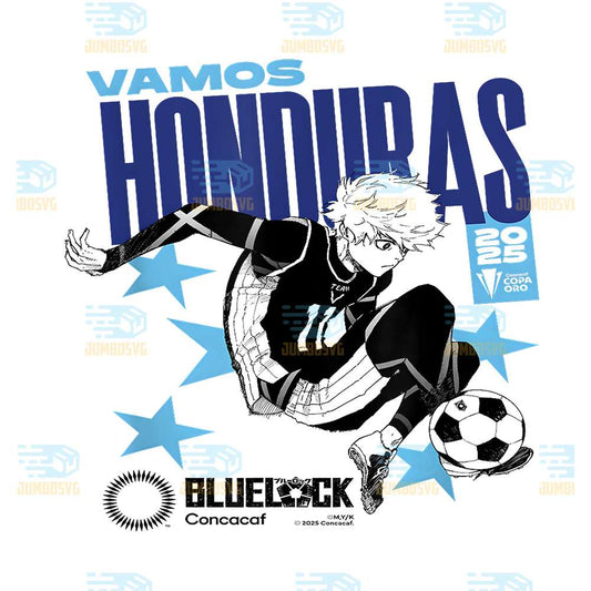Blue-Lock-Vs-Concacaf-Go-Honduras-Nagi-In-The-2025-Gold-Cup-Png