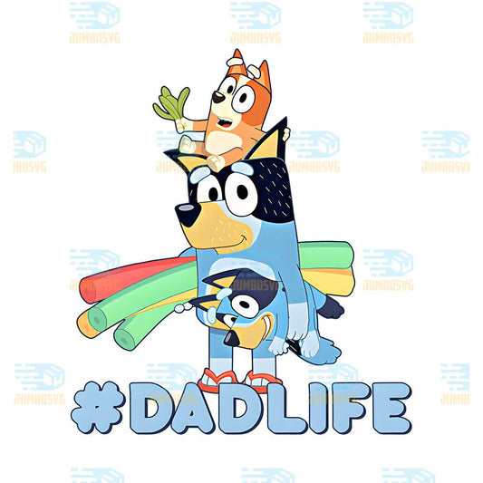 Bluey-Bandit-Dad-Life-Png