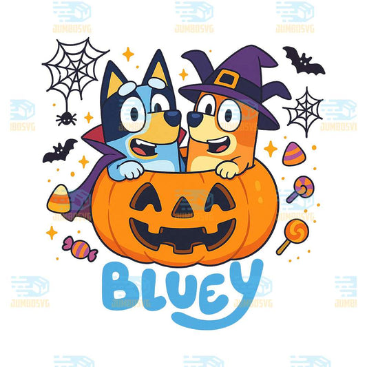 Bluey-Bingo-Fall-Halloween-Png