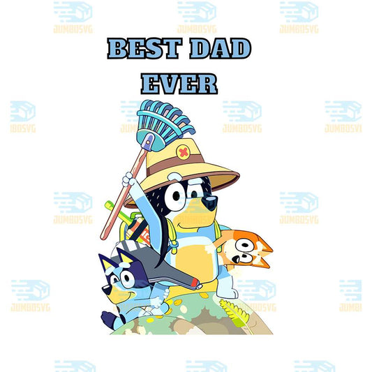 Bluey-Dad-Best-Dad-Ever-Best-Png