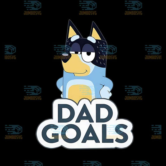 Bluey-Dad-Goals-Png