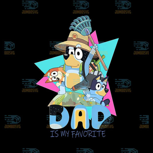 Bluey-Dad-Is-My-Favorite-Png
