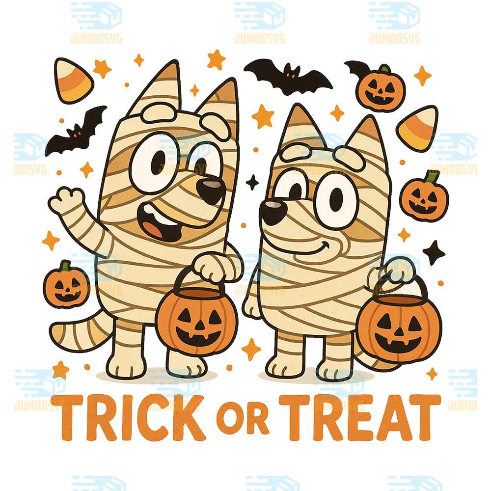 Bluey-Trick-Or-Treat-Halloween-Png-11