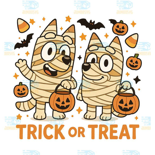 Bluey-Trick-Or-Treat-Halloween-Png-11