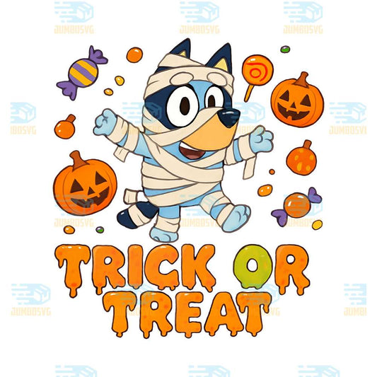 Bluey-Trick-Or-Treat-Halloween-Png-2