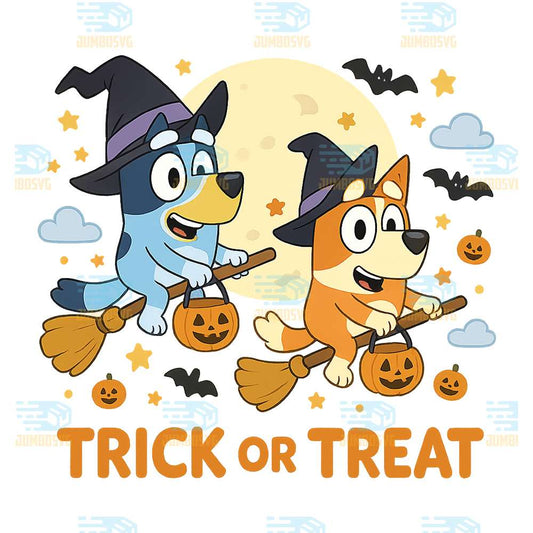Bluey-Trick-Or-Treat-Halloween-Png-5