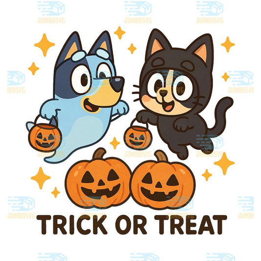 Bluey-Trick-Or-Treat-Halloween-Png-6