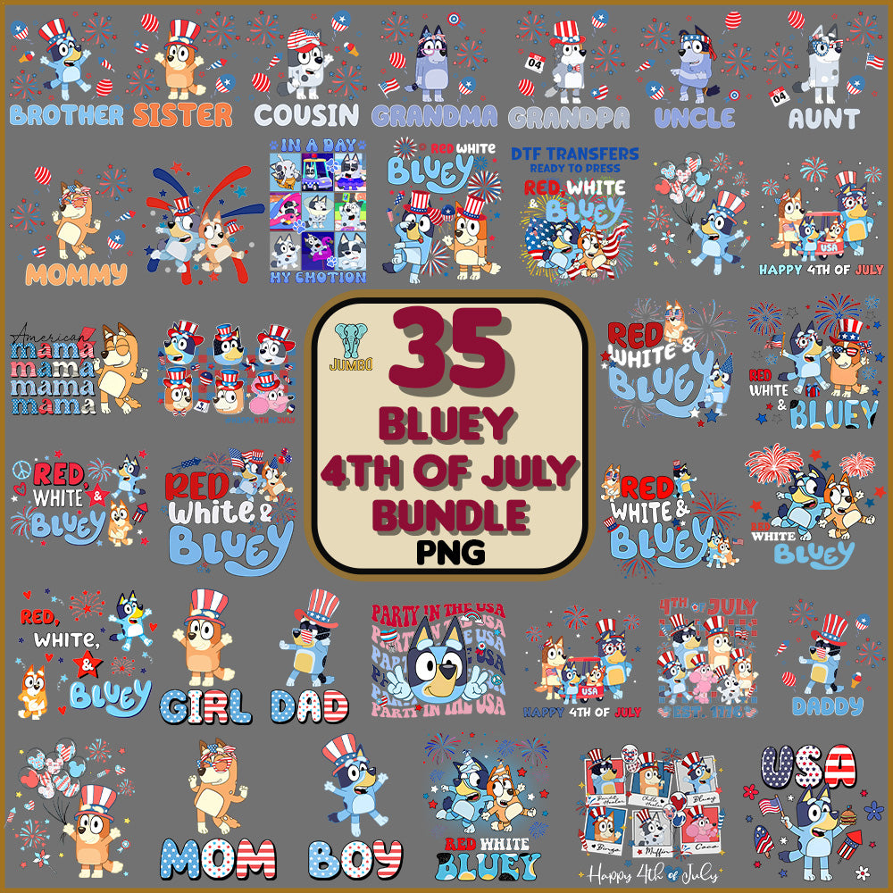 Bluey4thOfJulyPngBundle