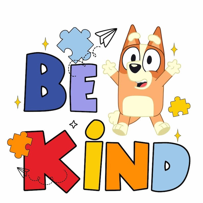 Bluey Autism Awareness png, Autism Puzzle P8NG, Funny Dog And Friends, Character Cartoon Autism PNG, Autism Support PNG