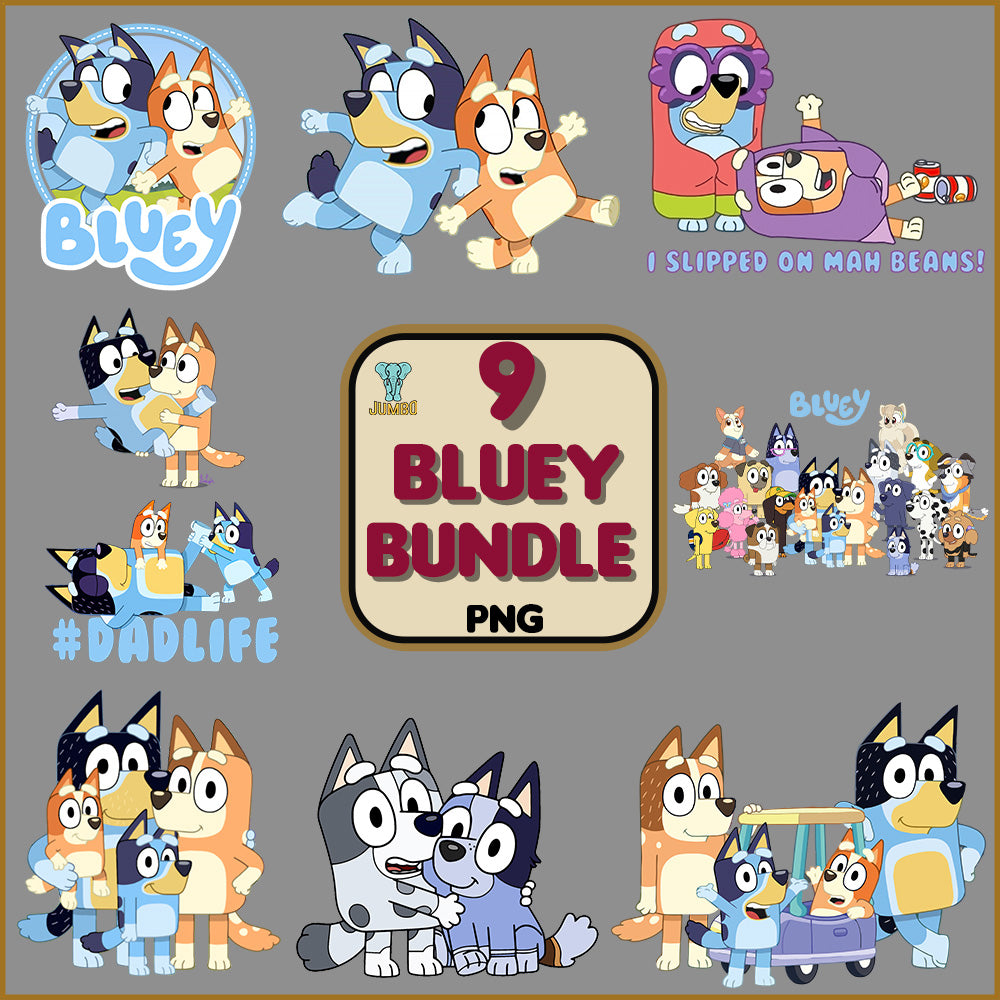 BlueyPngBundle