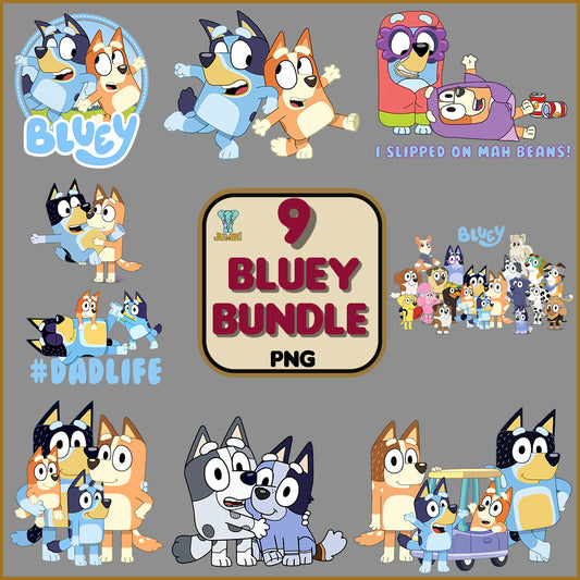 BlueyPngBundle