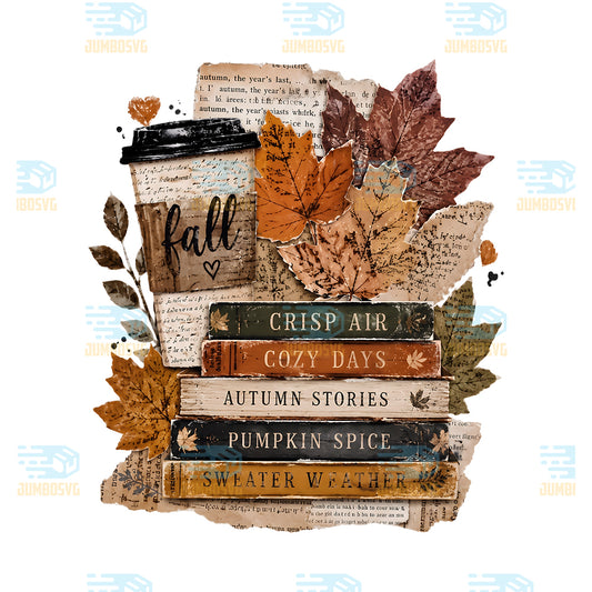Book-Lover-Fall-Png