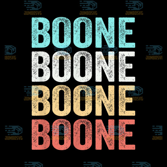 Boone-Retro-Vintage-Typography-Png