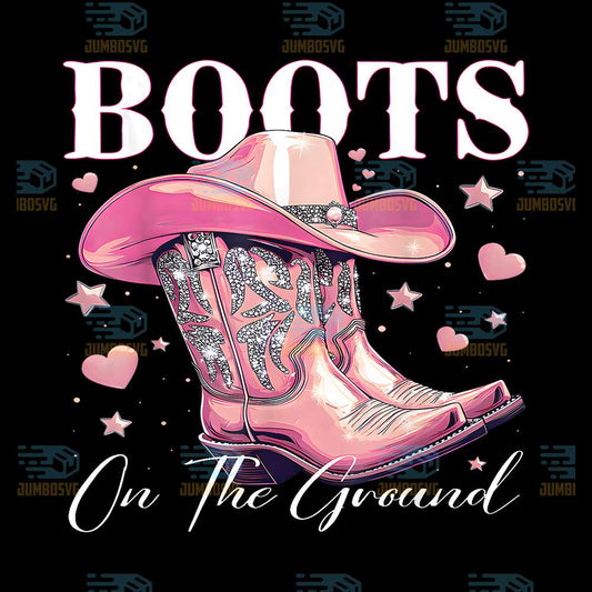 Boots-On-The-Ground-Cowboy-Cowgirl-Western-Linedance-Png