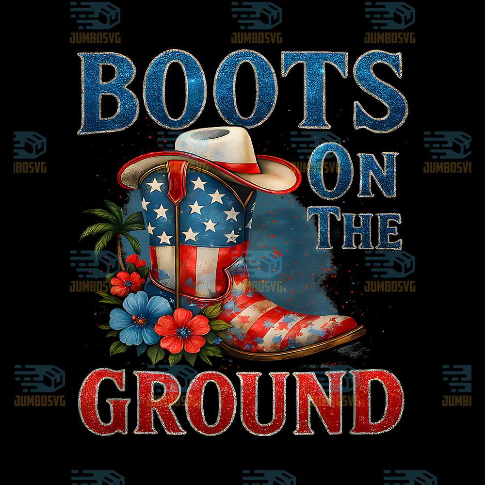 Boots-On-The-Ground-Cowgirl-4th-of-July-All-American-Girl-Png