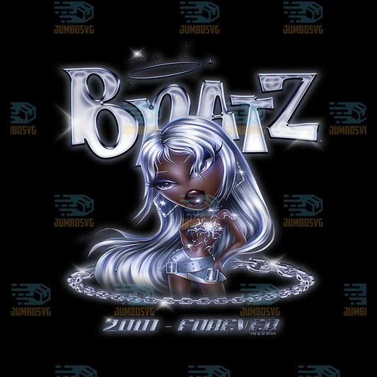 Bratz-2001-Forever-Felicia-Silver-Chains-Png