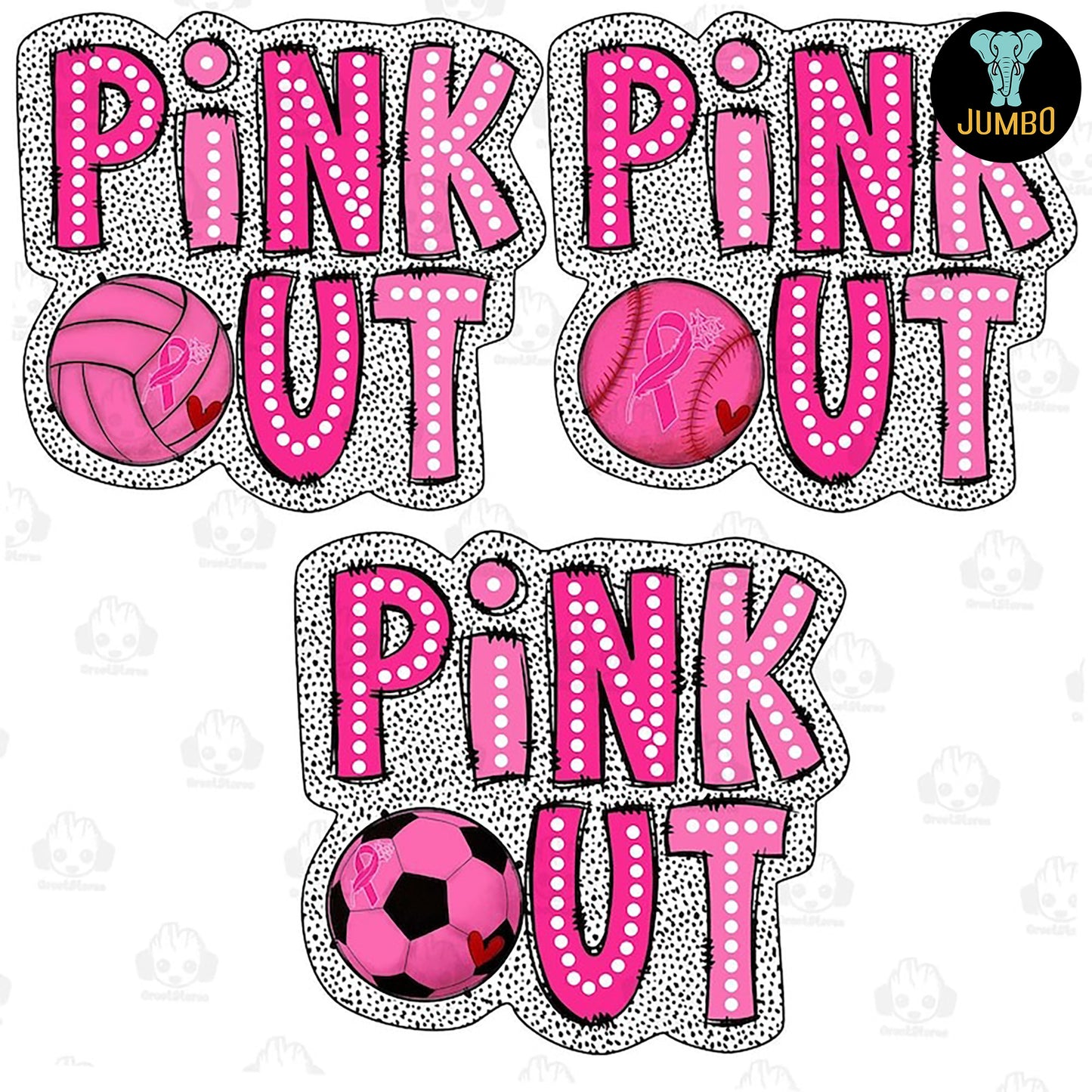 BreastCancerSportPinkOutPngBundle_2