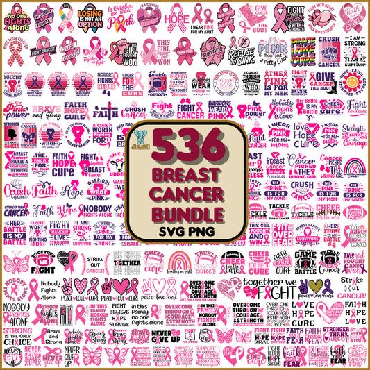 BreastCancerSvgPngBundle1