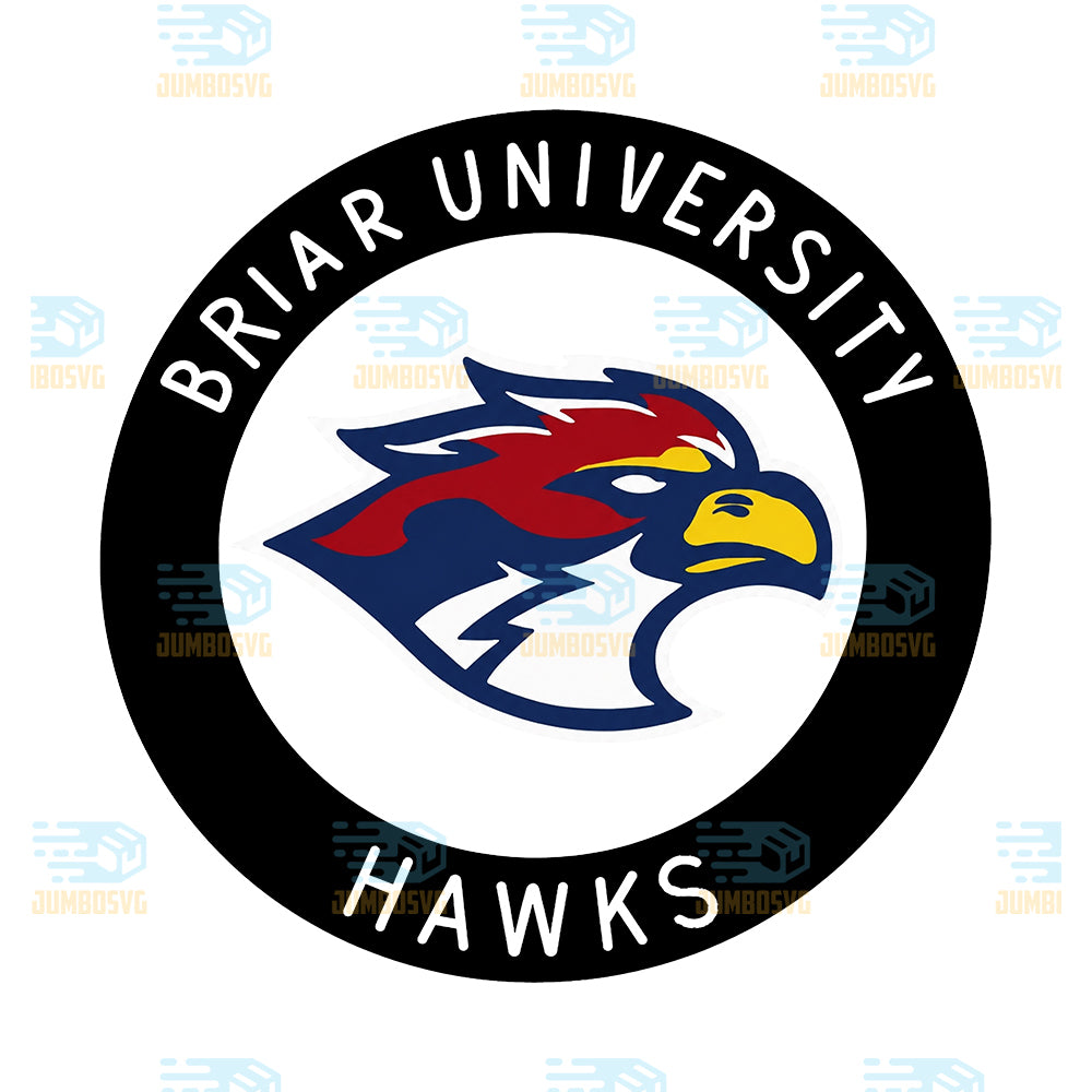 Briar-University-Hawks-Logo-Png-1