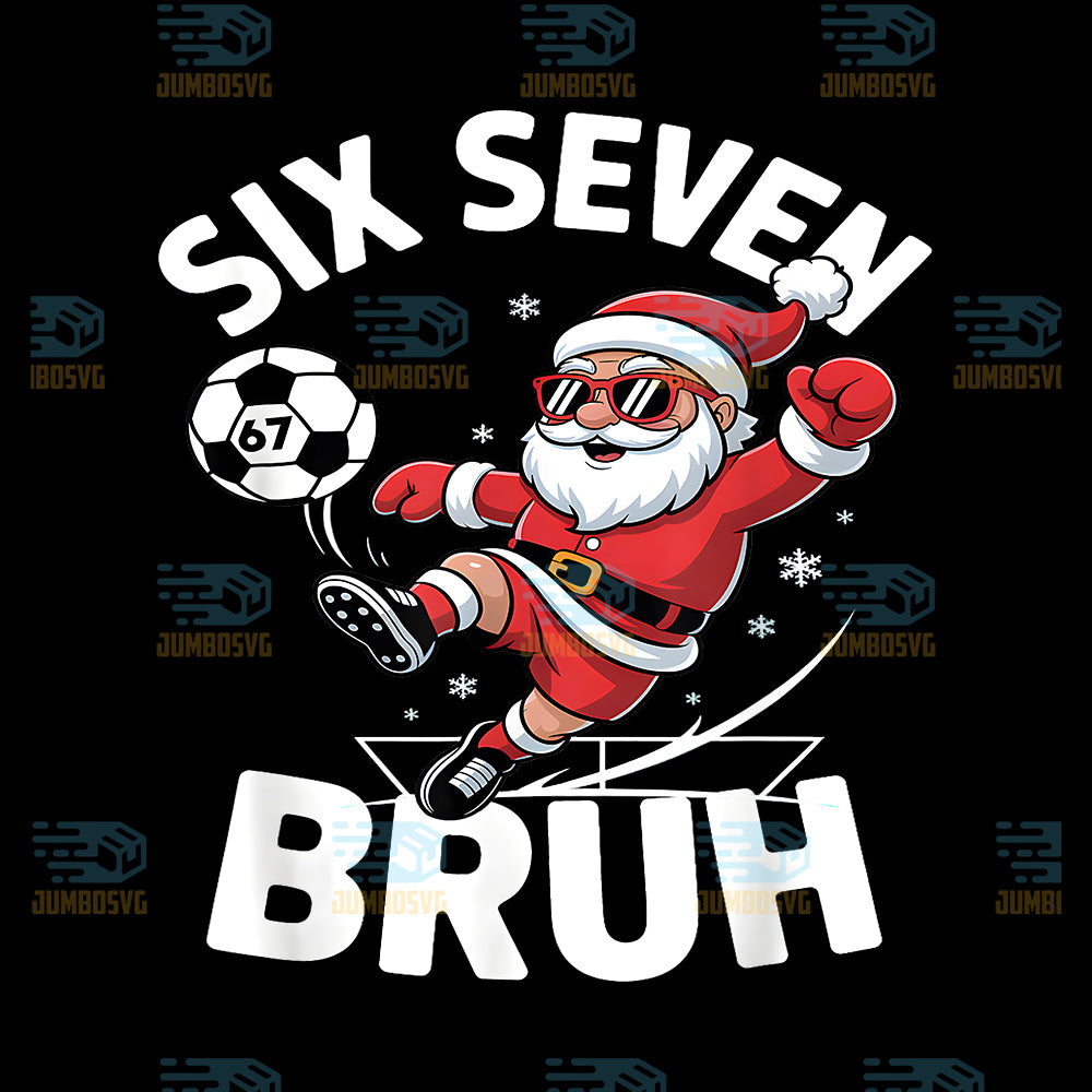 Bruh-Soccer-Santa-67-Meme-Christmas-Xmas-Png