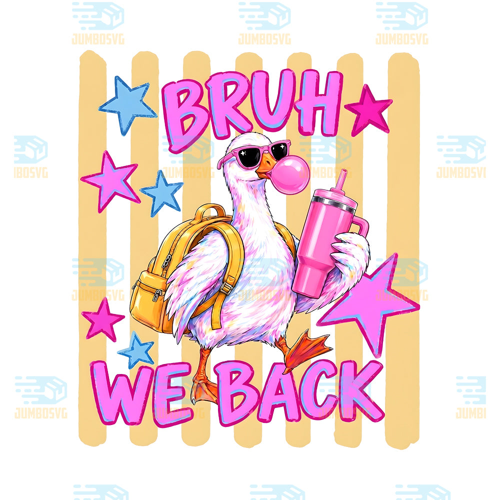 Bruh-We-Back-Goose-Png