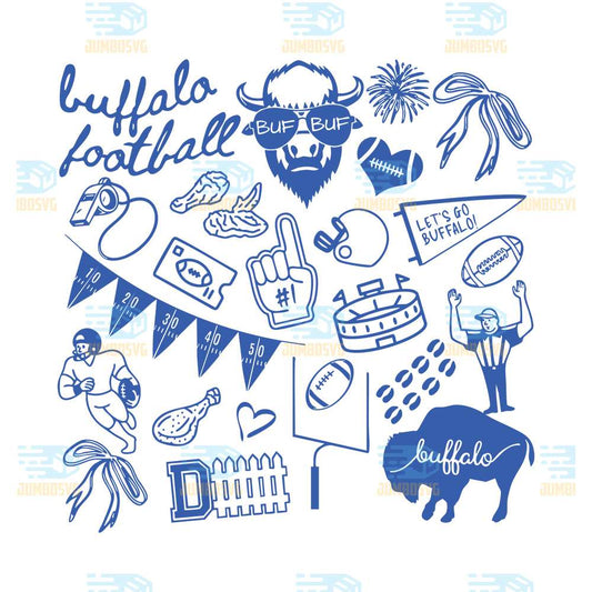 Buffalo-Football-Svg