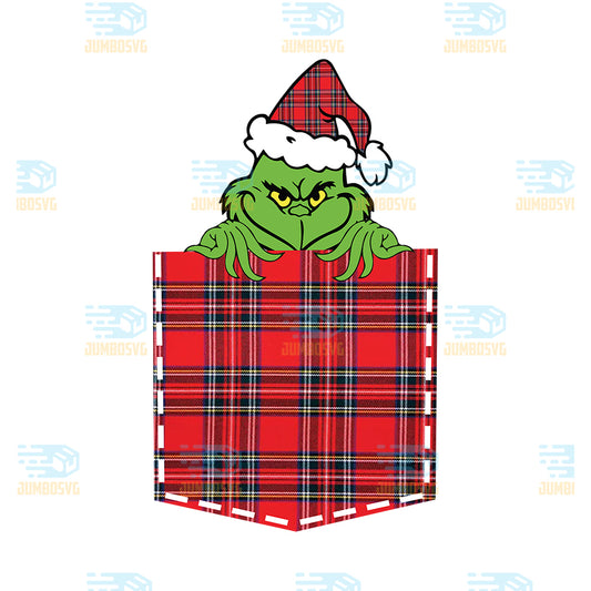 Buffalo-Plaid-Pocket-Png