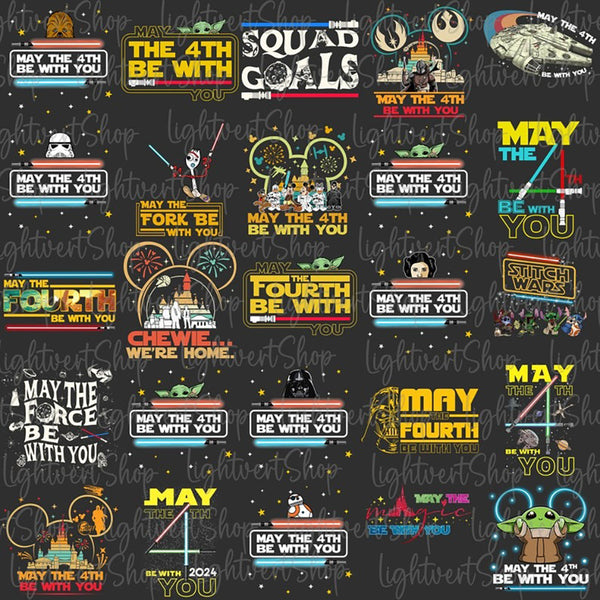 Bundle25FilesFilesMayThe4thBeWithYouPng